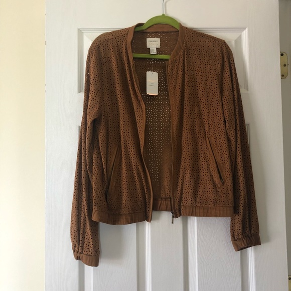 Faux suede jacket - Picture 4 of 4